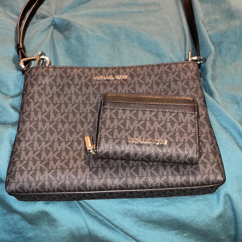 MK Crossbody and Card Wallet